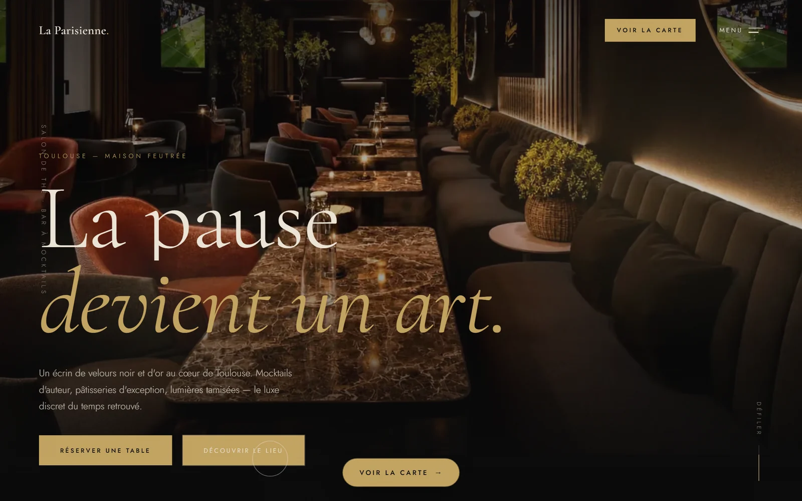 Capture du projet La Parisienne Toulouse