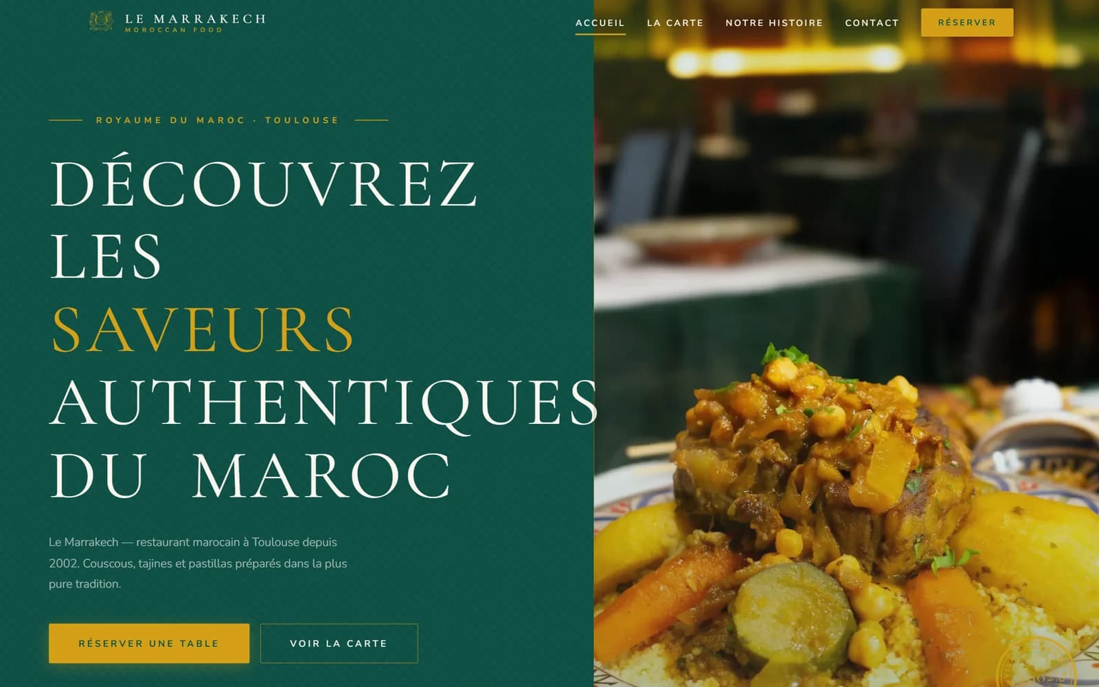 Capture du projet Le Marrakech